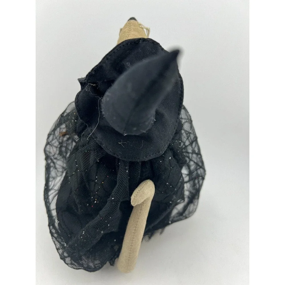 Halloween Primitive‎ Vintage Stuffed Pumpkin Mousse Sand Filled Base